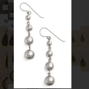 Argento Vivo Linear Drop Earrings